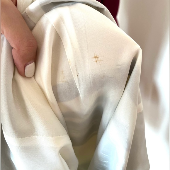 The Limited Black and White Strapless Body Con Dress with Zipper Detail - Picture 9 of 11